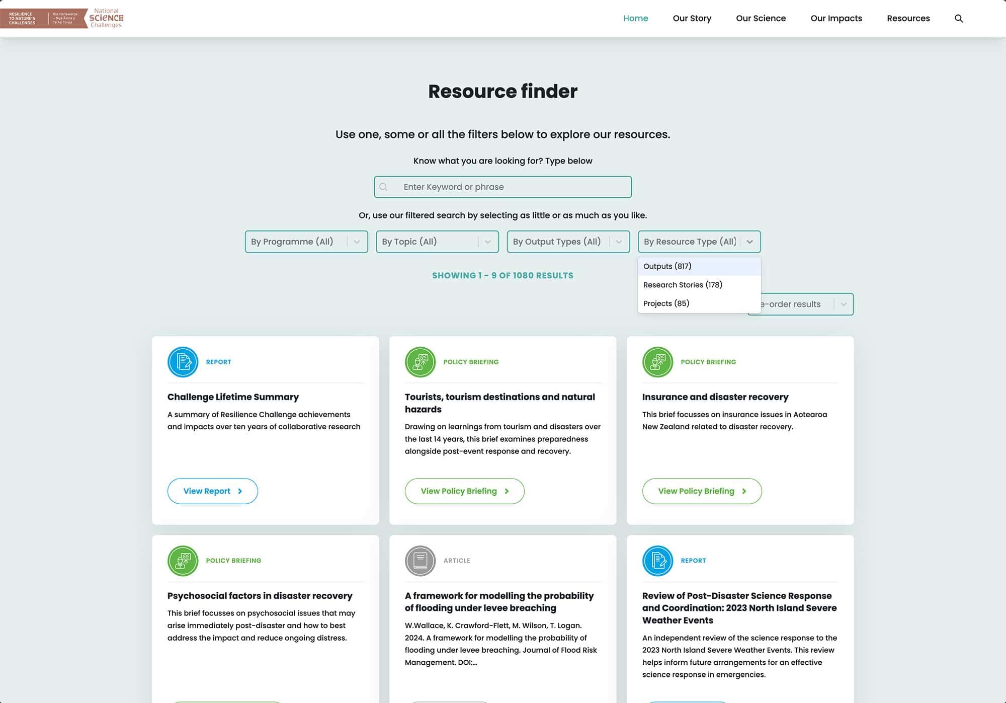 Resilience-Resource-Finder Resilience-Resource-Finder